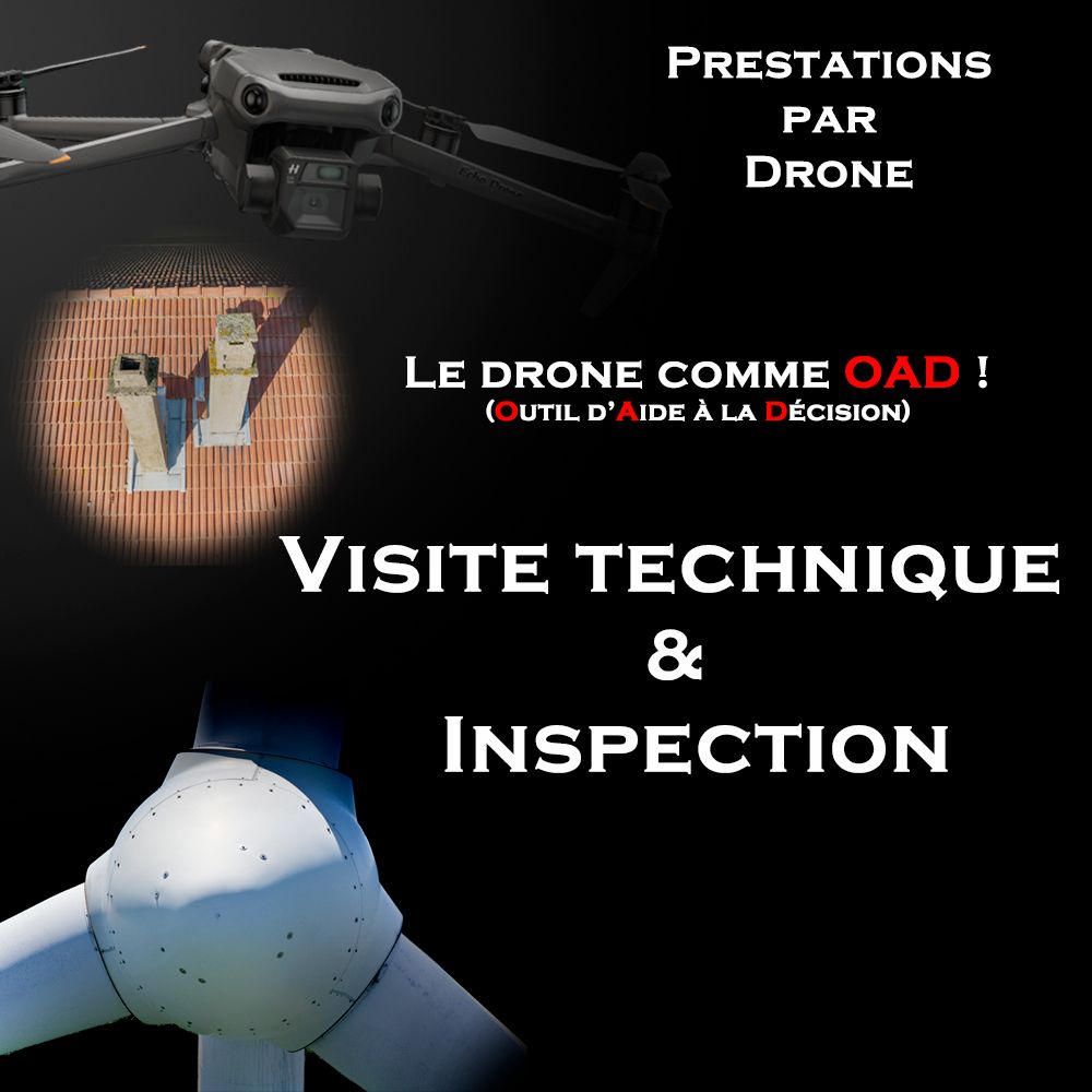 Visite techniques par drone