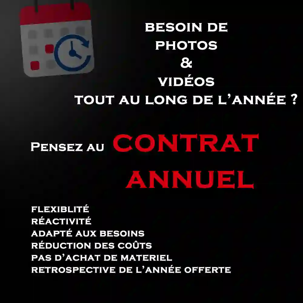 Contrat annuel photo vidéo